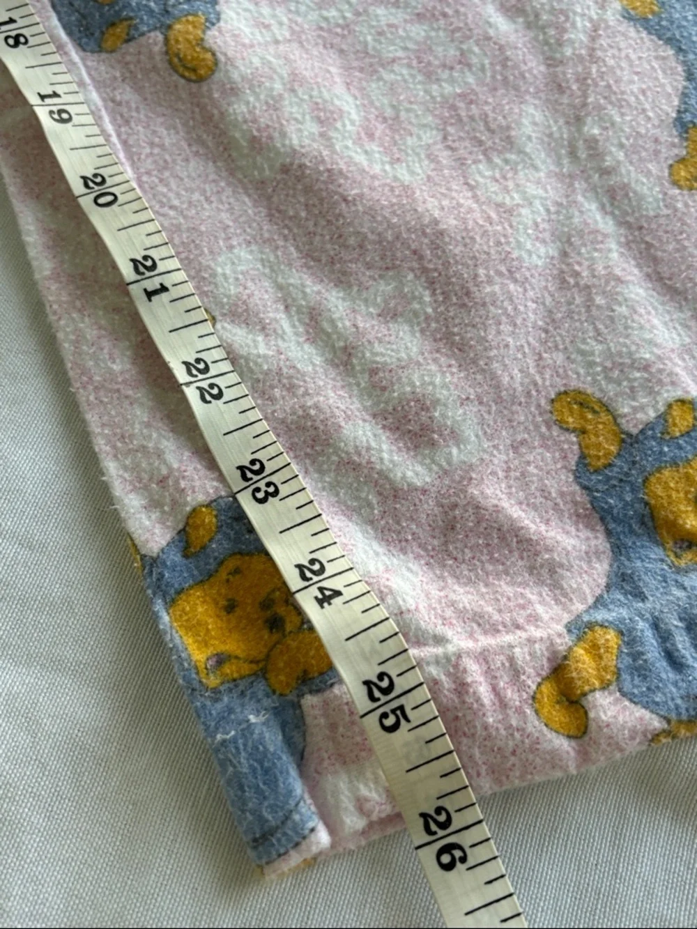 VTG Pooh Disney Pink Pajama Set - Soft Button-Up Top & Pants 100% Cotton - Picture 10 of 12